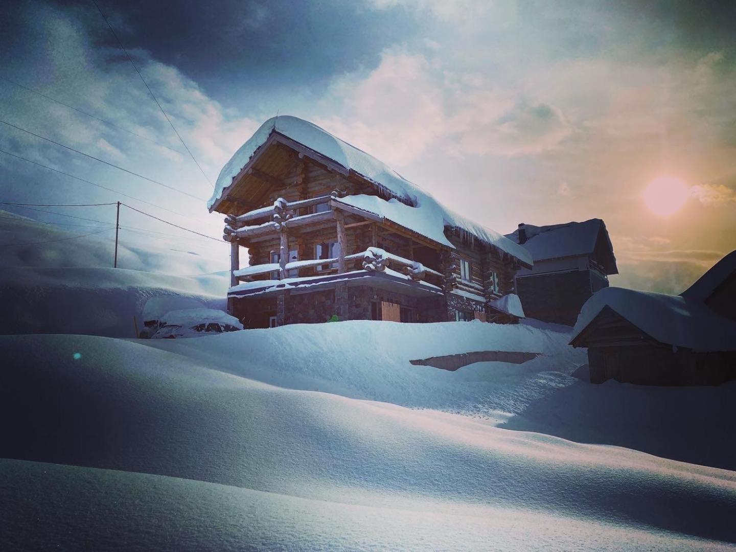 Mountain Cricket Chalets And Apartments גודאורי חדר תמונה